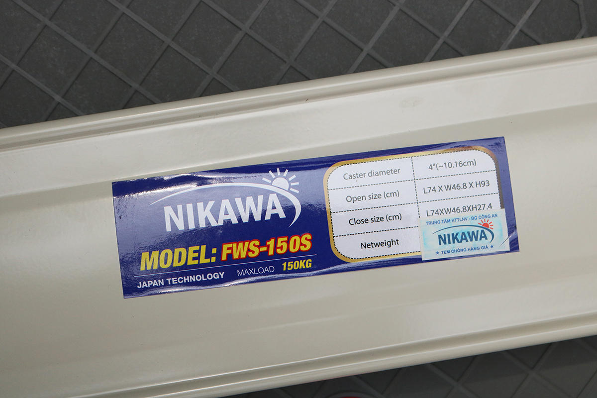 Xe Đẩy Hàng Nikawa FWS-150S - Xám