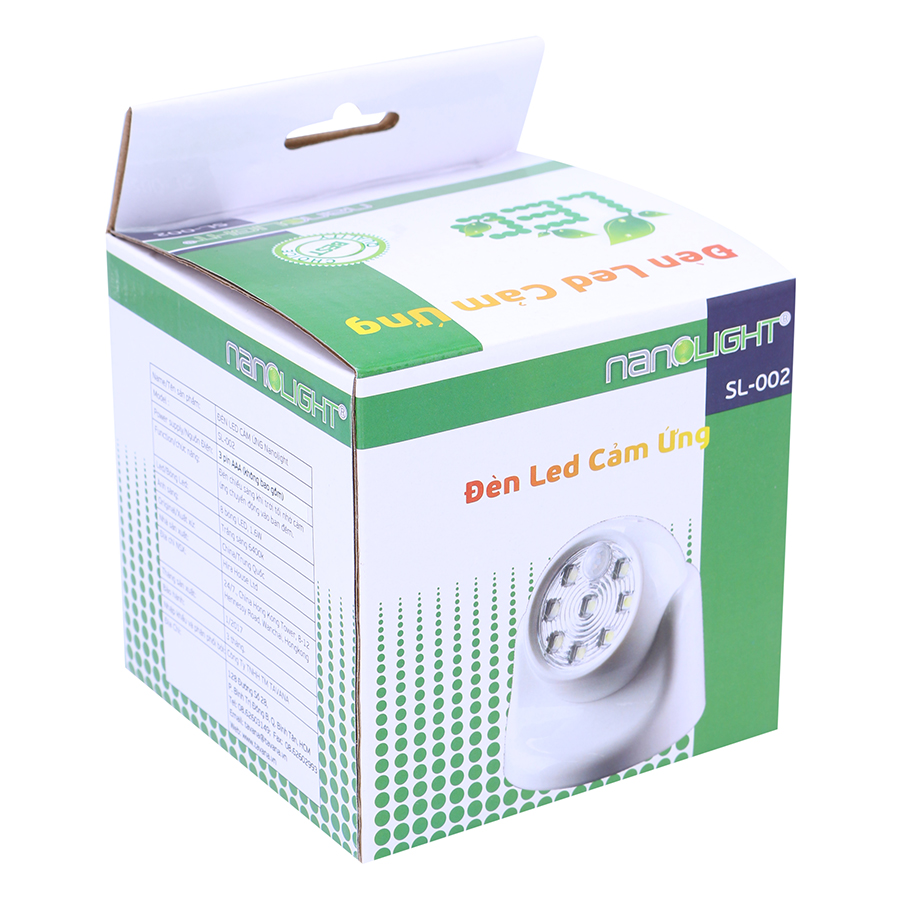 Đèn LED Cảm Ứng Nanolight SL-002 (1.6W)