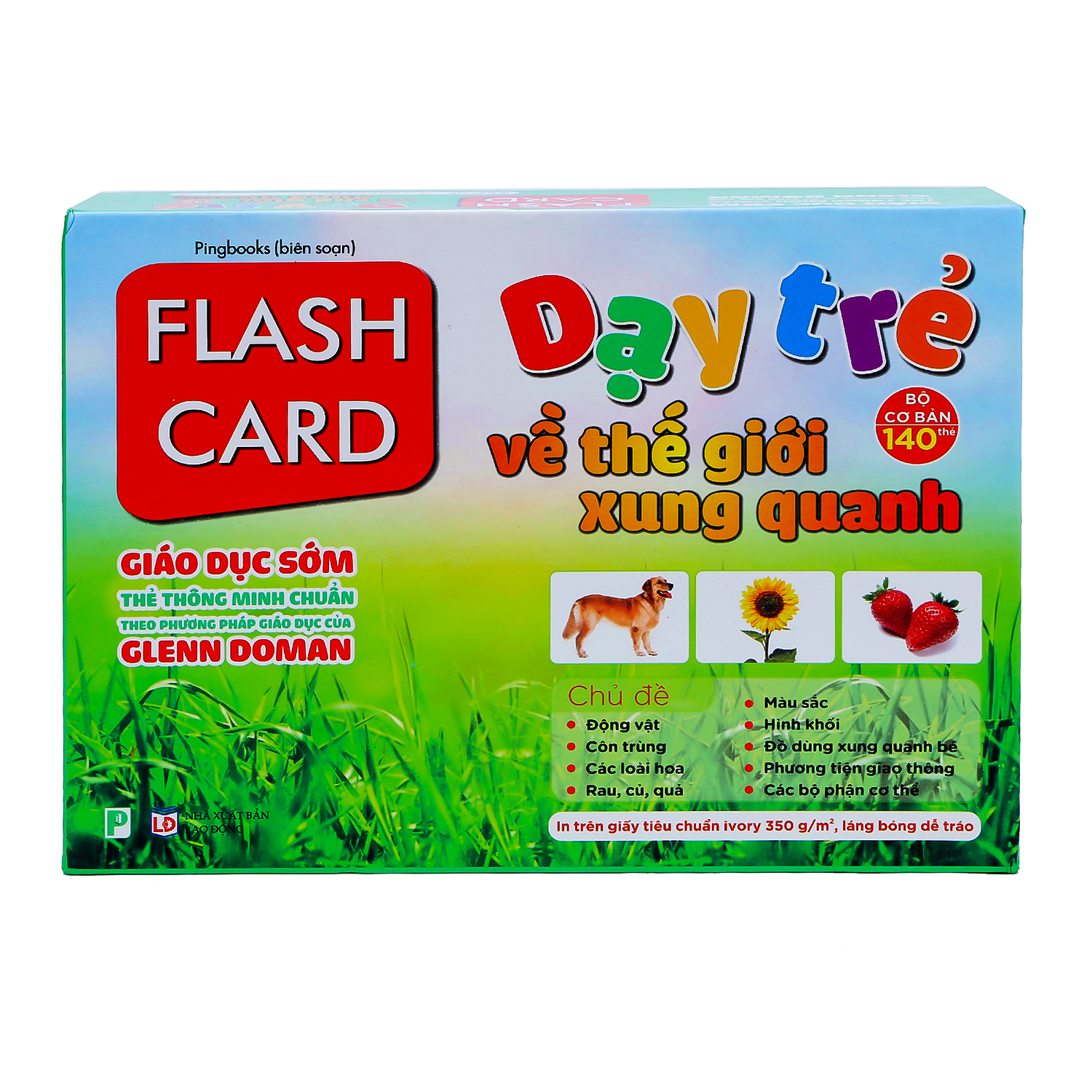 Flashcard Dạy Trẻ Theo Phương Pháp Glenn Doman - Thế Giới Xung Quanh