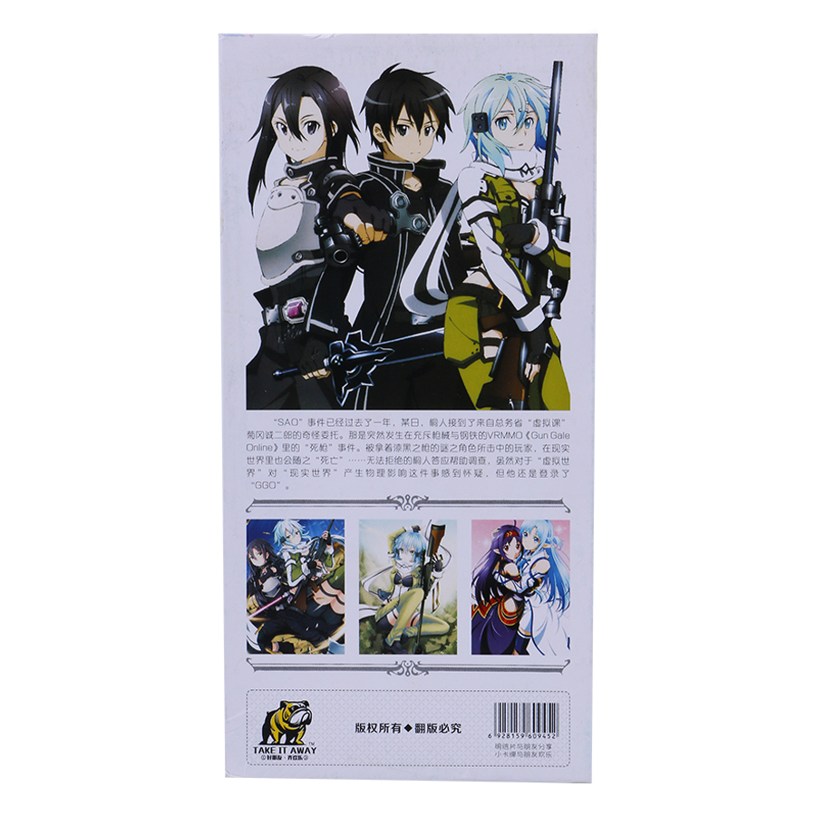 Bộ Postcard Anime Store Sword Art Online 005