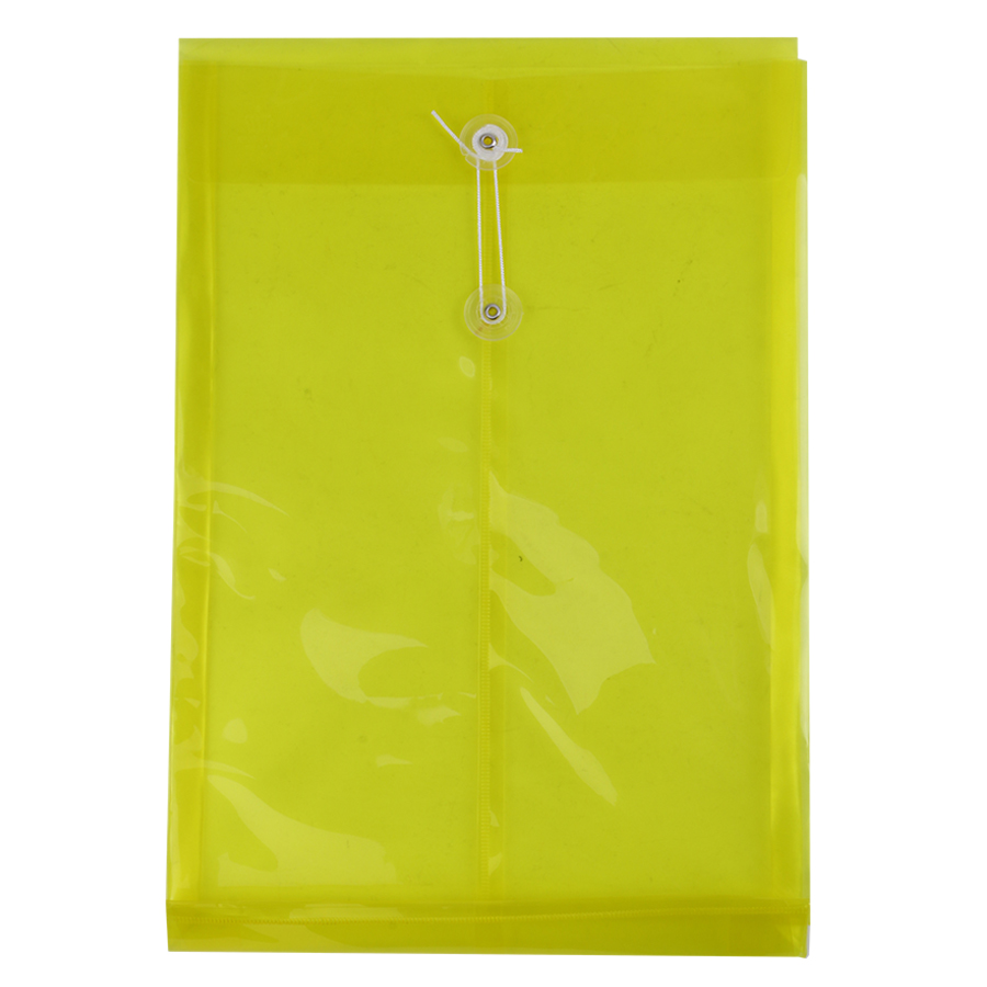 Bìa Cột Dây Fc King Star Ks - 119F - Vàng Xấp 12 Cái