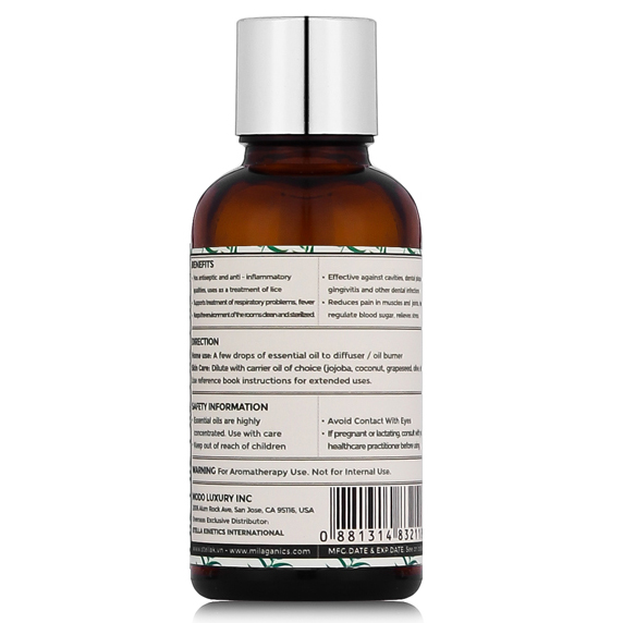 Tinh dầu khuynh diệp 30ml Milaganics