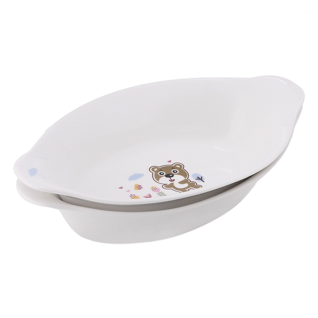 Bộ 4 dĩa sứ cao cấp Dong Hwa MDSET01