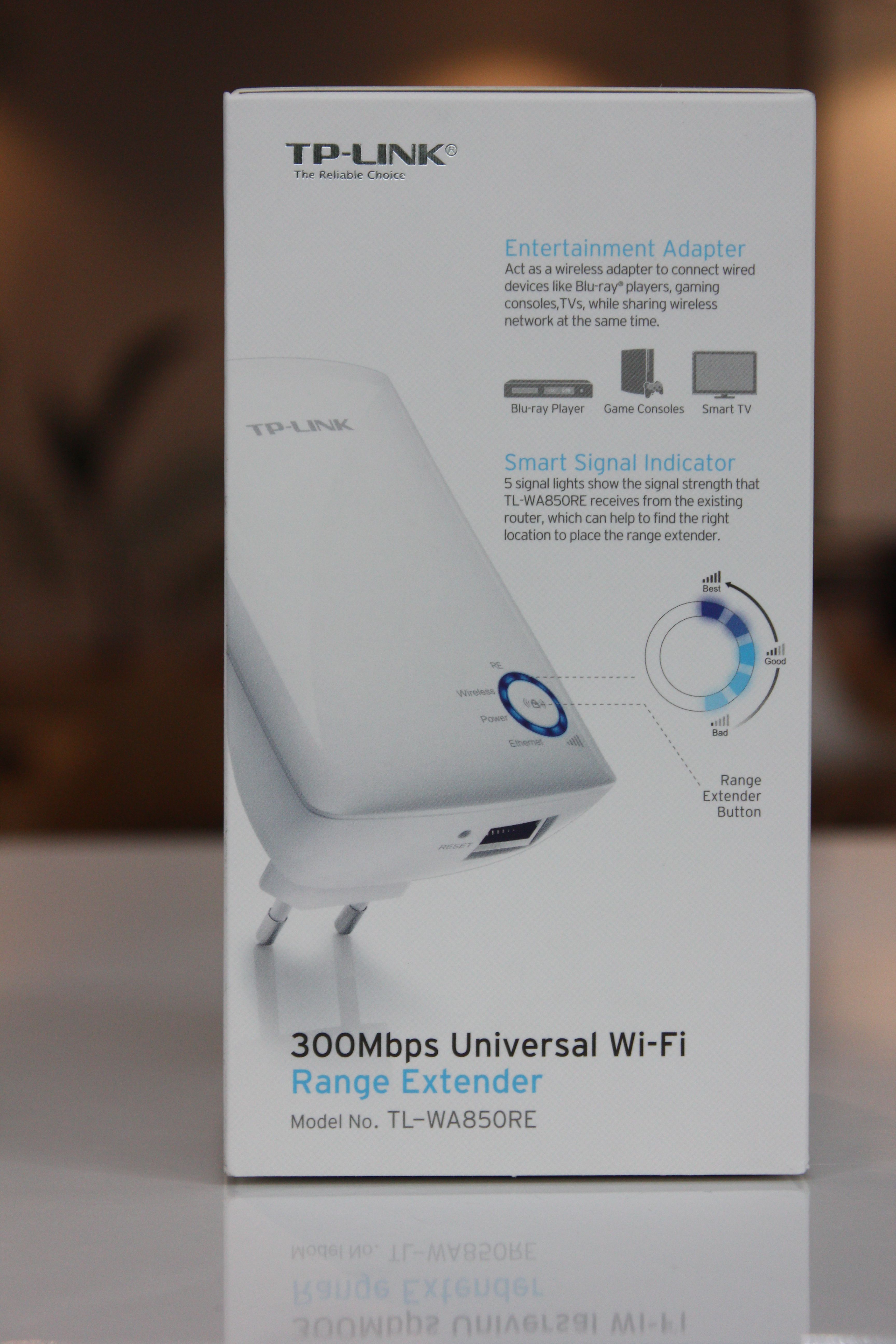 Bộ Kích Sóng Wifi Repeater 300Mbps TP-Link TL-WA850RE - Hàng Chính Hãng