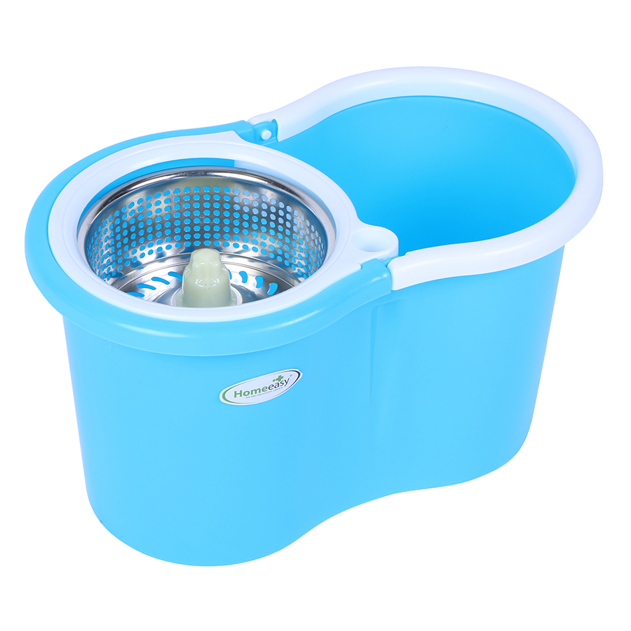 Bộ Lau Nhà 360 Độ 2 Bông Lau Homeeasy X16i - Xanh