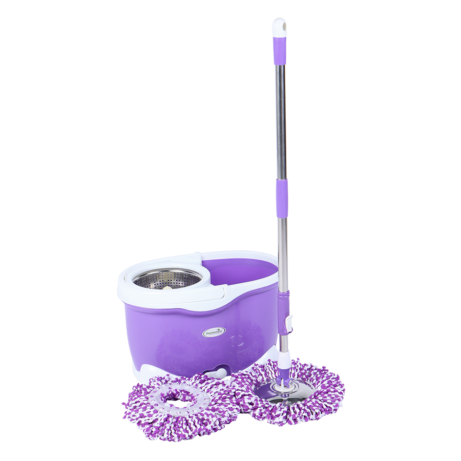 Bộ Lau Nhà 360 Độ Homeeasy Big Mop M015B