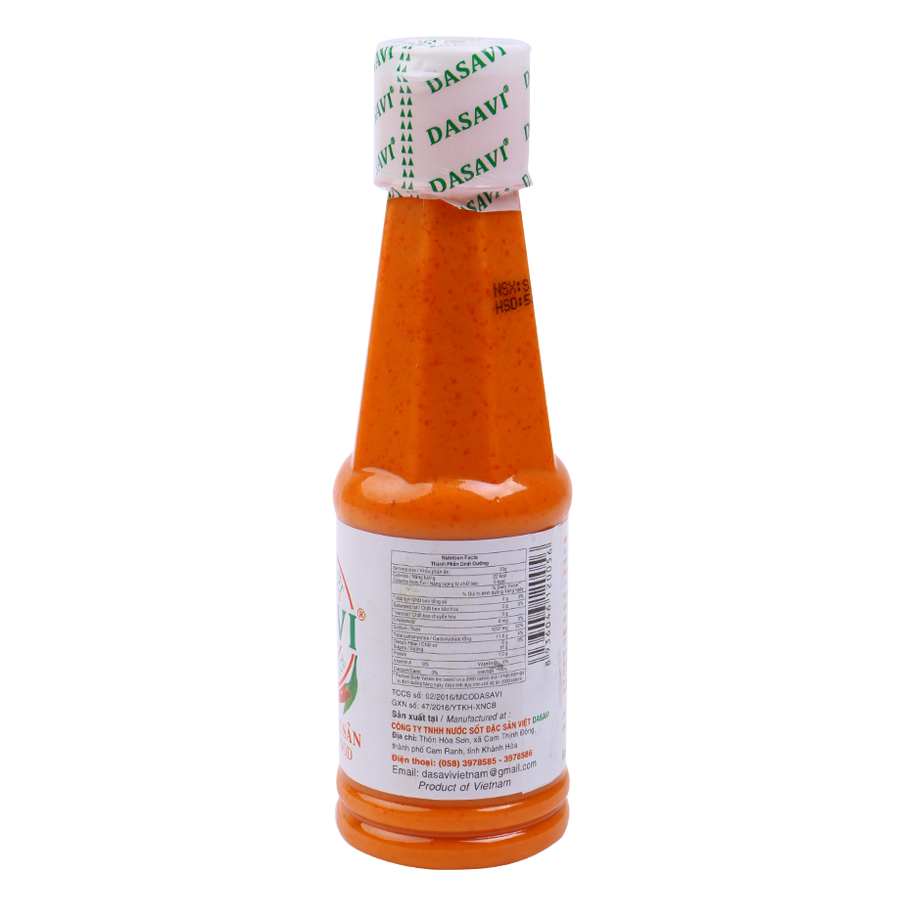 Muối Chanh Ớt Dasavi Đỏ