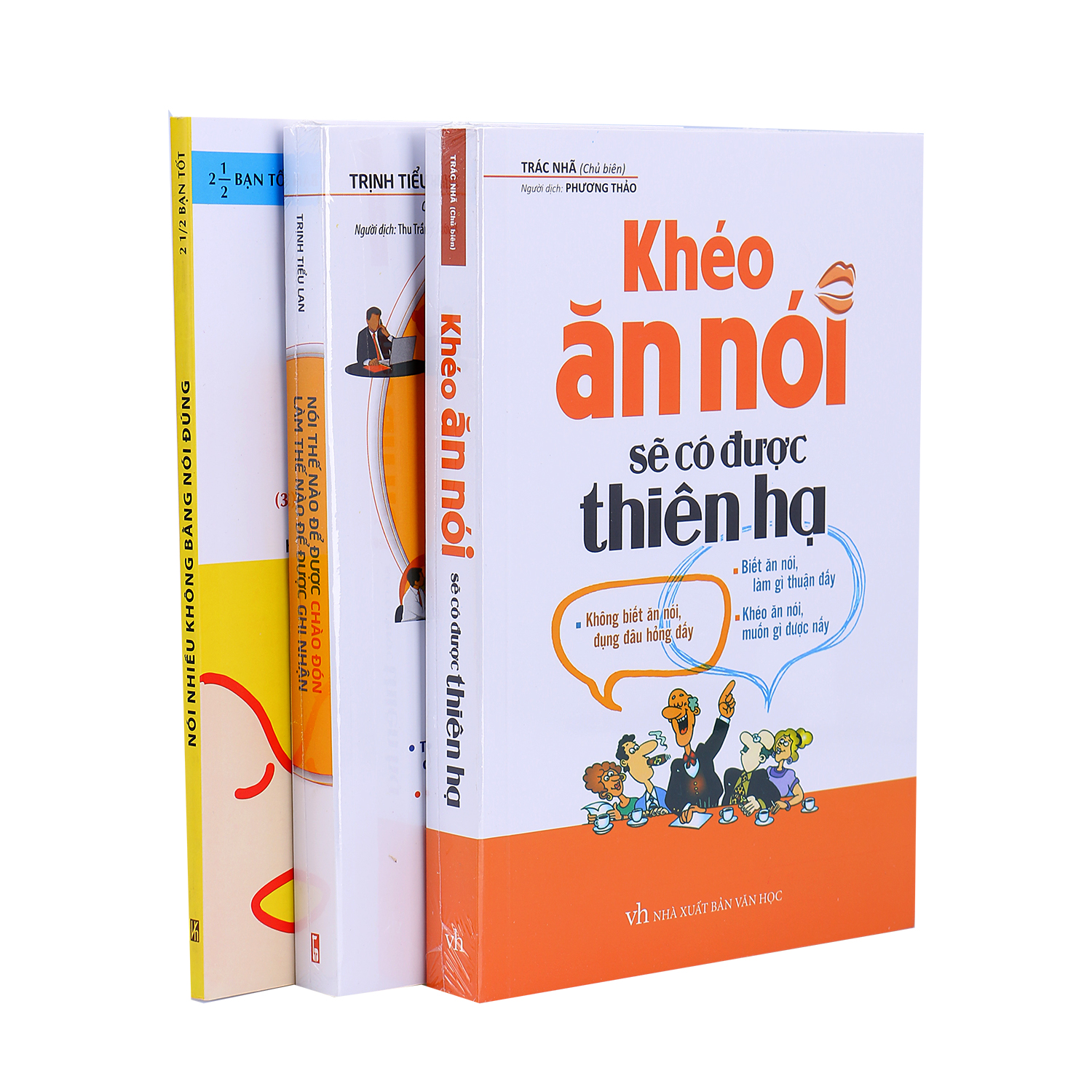 Hình ảnh Combo Khéo Ăn Nói Sẽ Có Được Thiên Hạ + 36 Bí Quyết Để Chiếm Được Cảm Tình + Nói Thế Nào Để Được Chào Đón, Làm Thế Nào Để Được Ghi Nhận (Trọn Bộ 3 Cuốn)