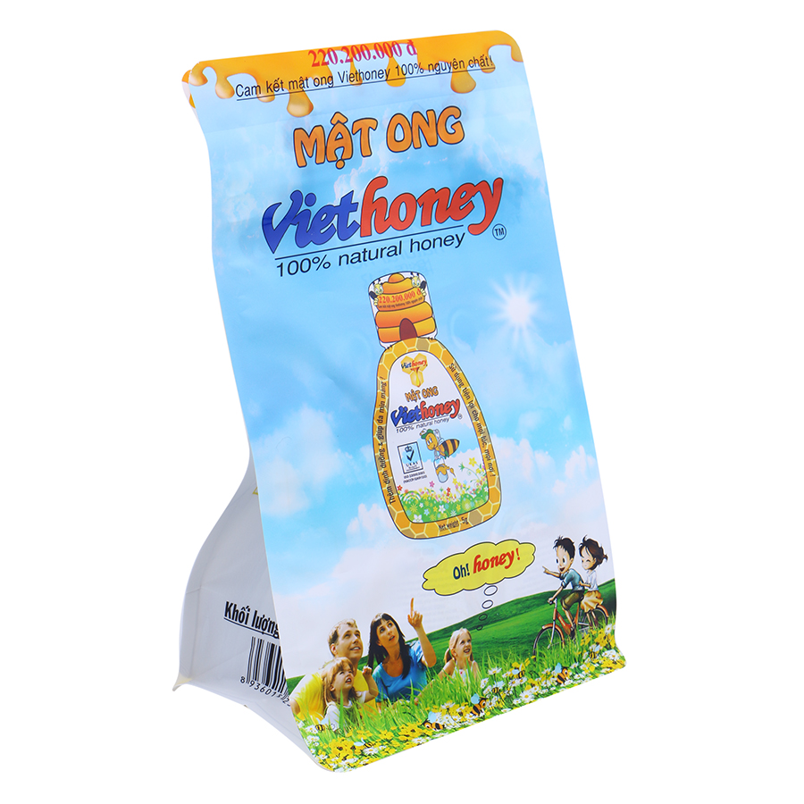 Mật Ong Viethoney Gói (40 Túi x 5g)