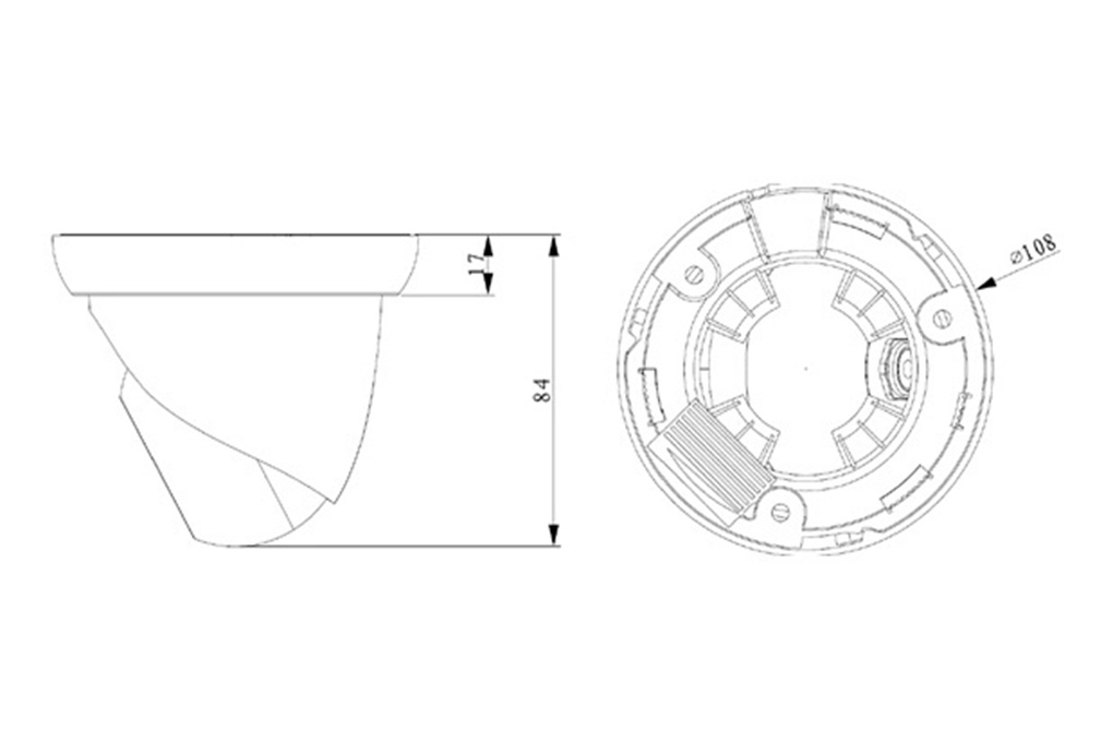 Camera dome IP DAHUA IPC-HDW1120SP