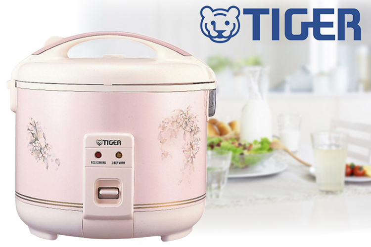 Nồi Cơm Điện Nắp Gài Tiger JNP-1800 - 1.8L (Hồng) - Hàng Chính Hãng