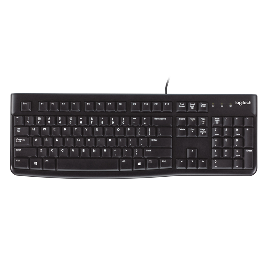 Bàn phím có dây Logitech K120 - Hàng chính hãng