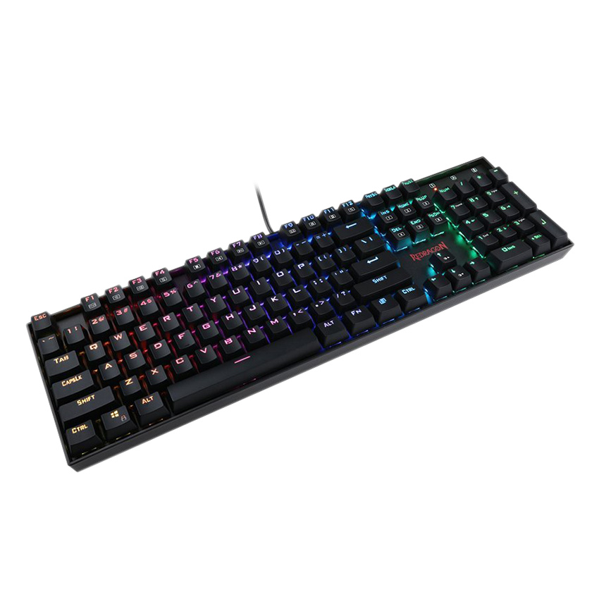 Bàn Phím Cơ Có Dây Redragon Vara K551 RGB Blue Switch Full-size - Hàng Chính Hãng