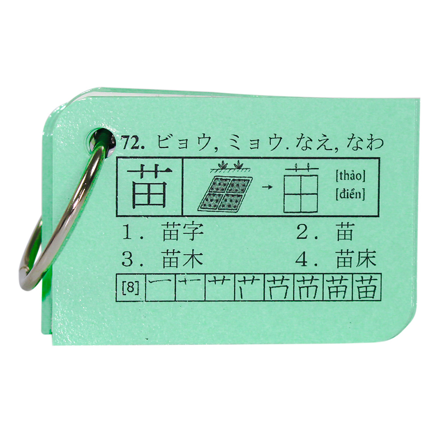 Bộ KatchUp Flashcard Hán Tự N2 (Kanji N2) - High Quality