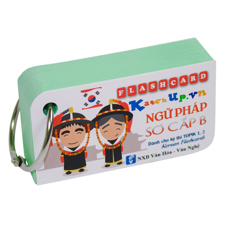 Bộ KatchUp Flashcard Ngữ pháp Sơ cấp (TOPIK 1,2) - High Quality