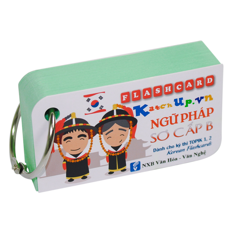 COMBO Trọn Bộ KatchUp Flashcard Tiếng Hàn Sơ Cấp - High Quality