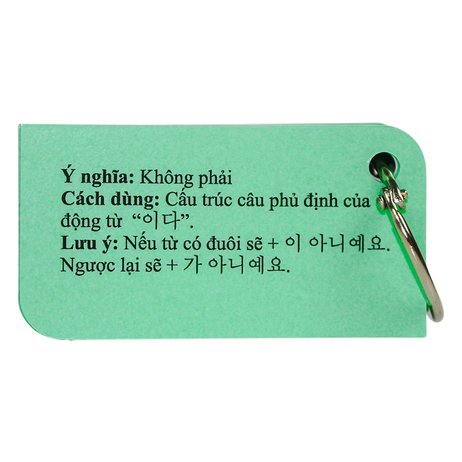 Bộ KatchUp Flashcard Ngữ pháp Sơ cấp (TOPIK 1,2) - High Quality