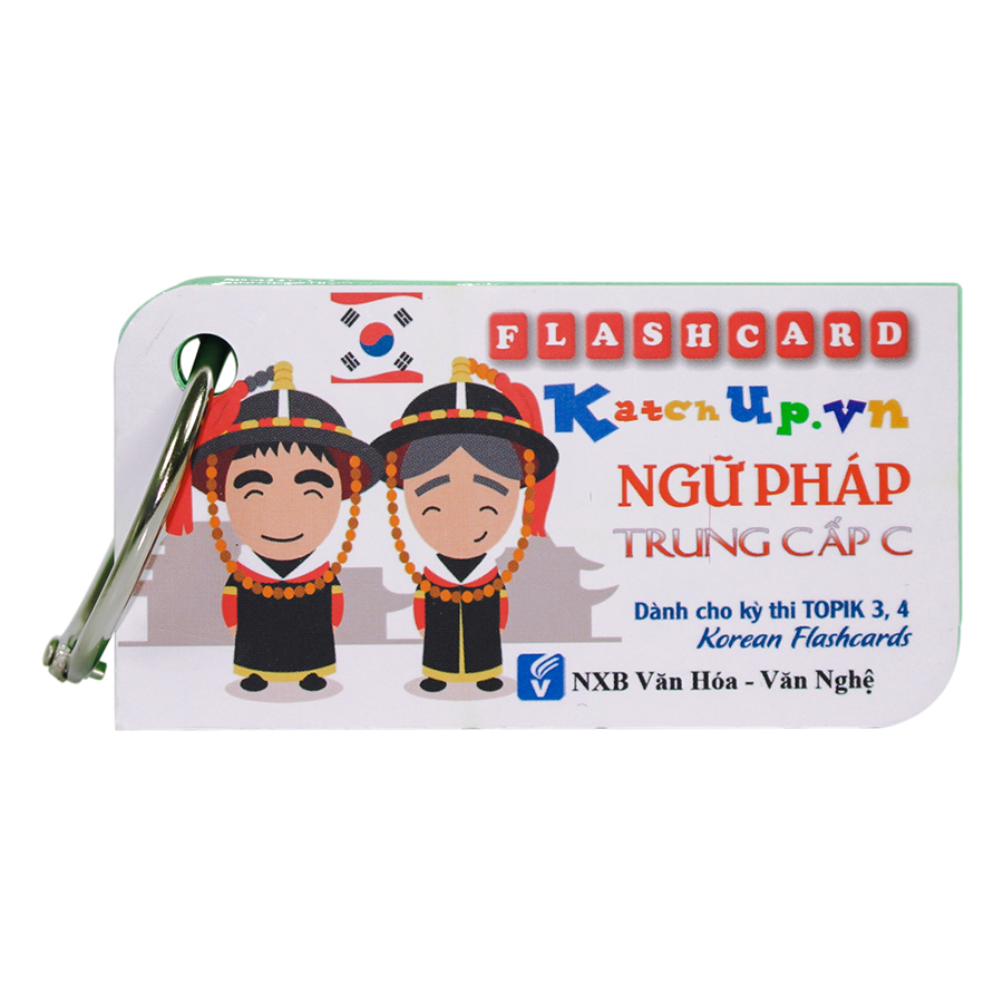 COMBO Trọn Bộ KatchUp Flashcard Tiếng Hàn Trung Cấp - High Quality