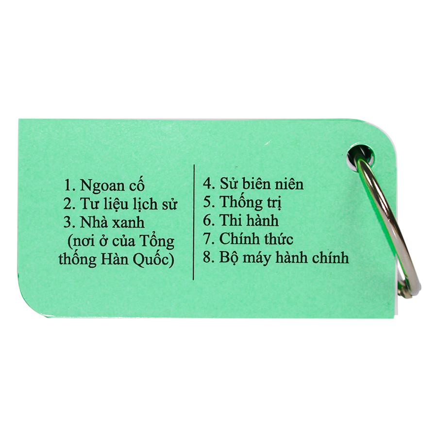 COMBO Trọn Bộ KatchUp Flashcard Tiếng Hàn Sơ Cấp - High Quality