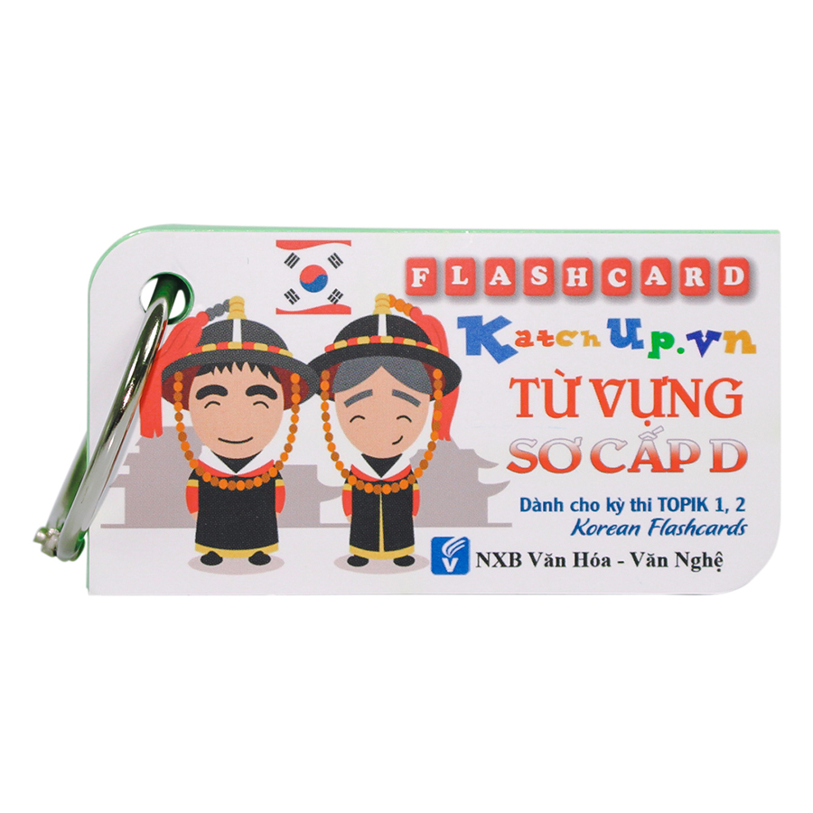 Bộ KatchUp Flashcard Từ vựng Sơ cấp (TOPIK 1,2) - High Quality