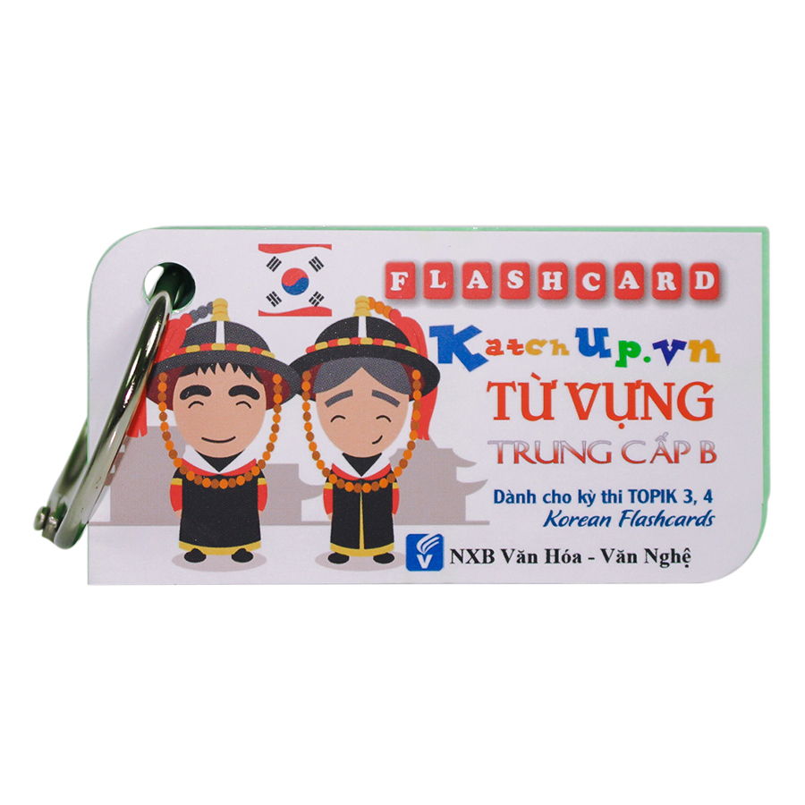 Bộ KatchUp Flashcard Từ Vựng Trung Cấp (TOPIK 3,4) - High Quality