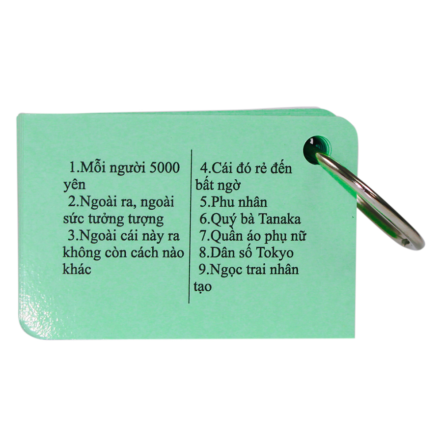 Bộ KatchUp Flashcard Từ Vựng N2 (Soumatome N2) - High Quality