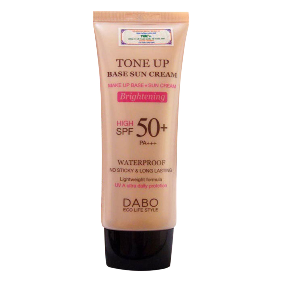 Kem Chống Nắng Trắng Da Dabo Tune Up Base Sun Crem SPF 50 PA+++ (70ml)