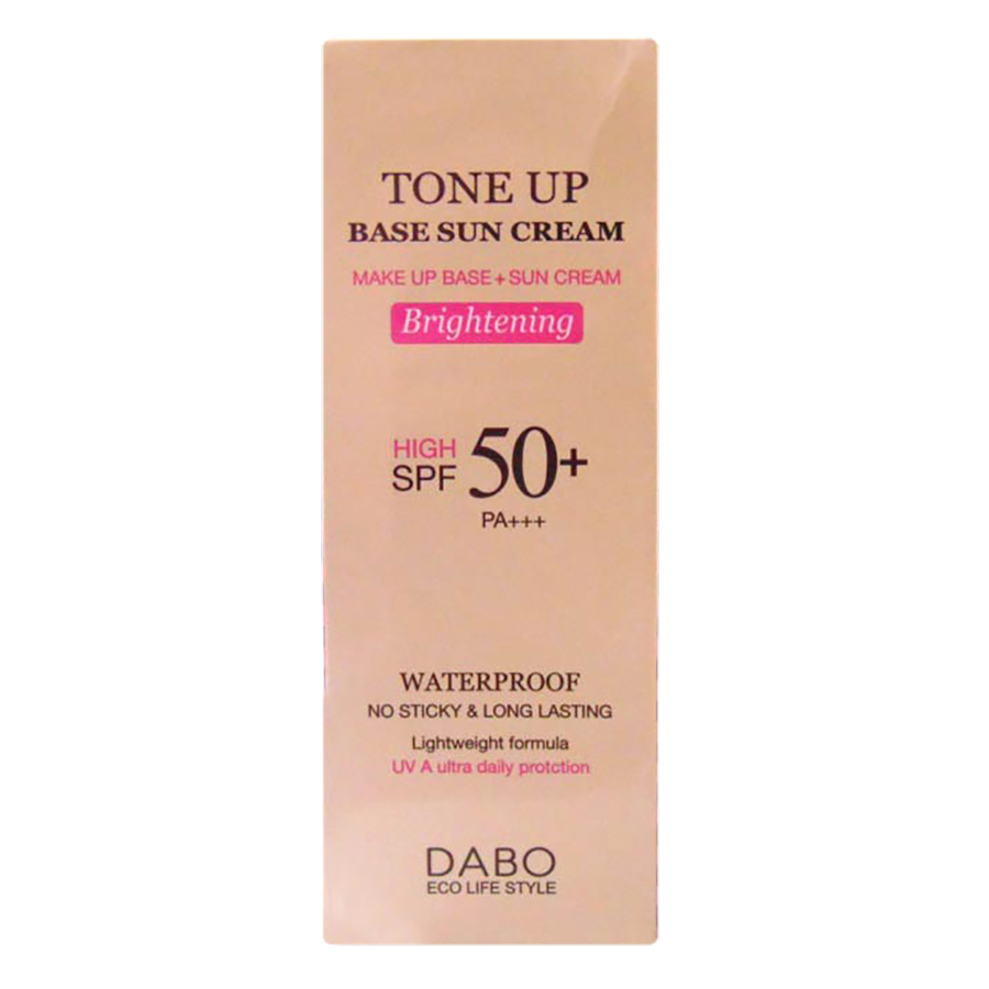 Kem Chống Nắng Trắng Da Dabo Tune Up Base Sun Crem SPF 50 PA+++ (70ml)