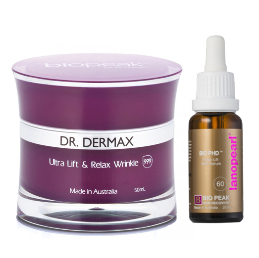 Bộ Sản Phẩm Serum Nhau Thai Cừu Lanopearl LB42 + Kem Lanopearl Dr Dermax - LB32
