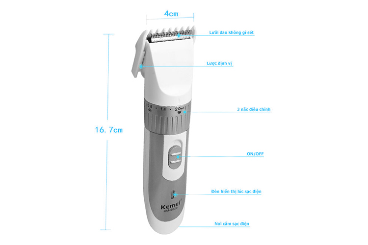 Tông Đơ Cắt Tóc Kemei 9020 - KM-9020