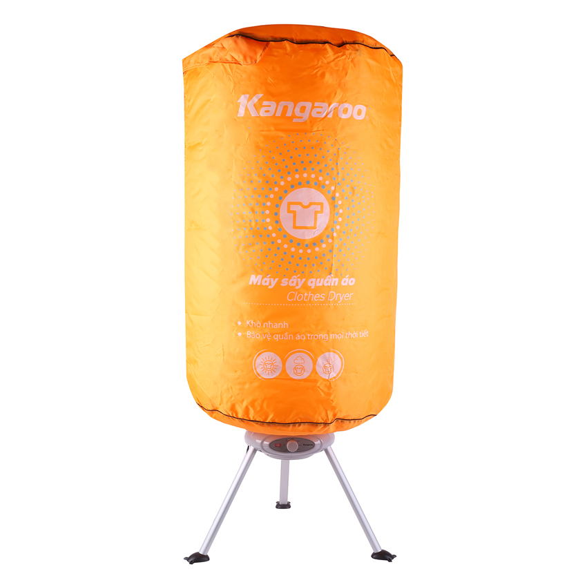 Máy Sấy Quần Áo Kangaroo KG308S - Hàng chính hãng