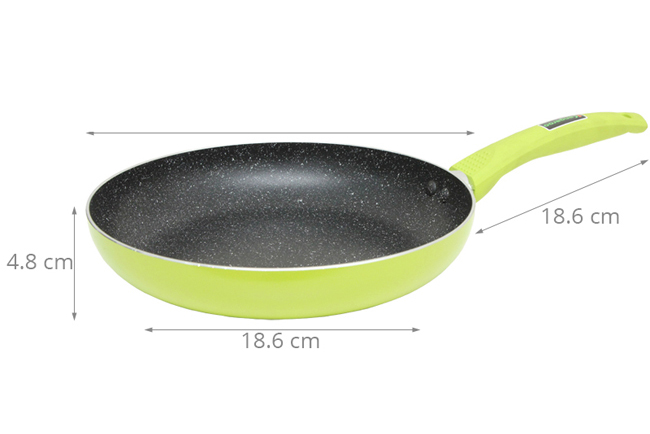 Chảo Sắc Màu Vân Đá Đáy Từ Kangaroo KG913 24cm