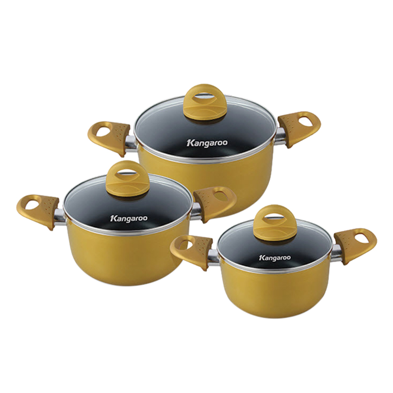 Bộ 3 nồi Kangaroo KG935