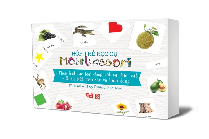 Hộp Thẻ Học Cụ Montessori: Khám Phá Thế Giới Tự Nhiên - Nhận Biết Màu Sắc Và Hình Dạng