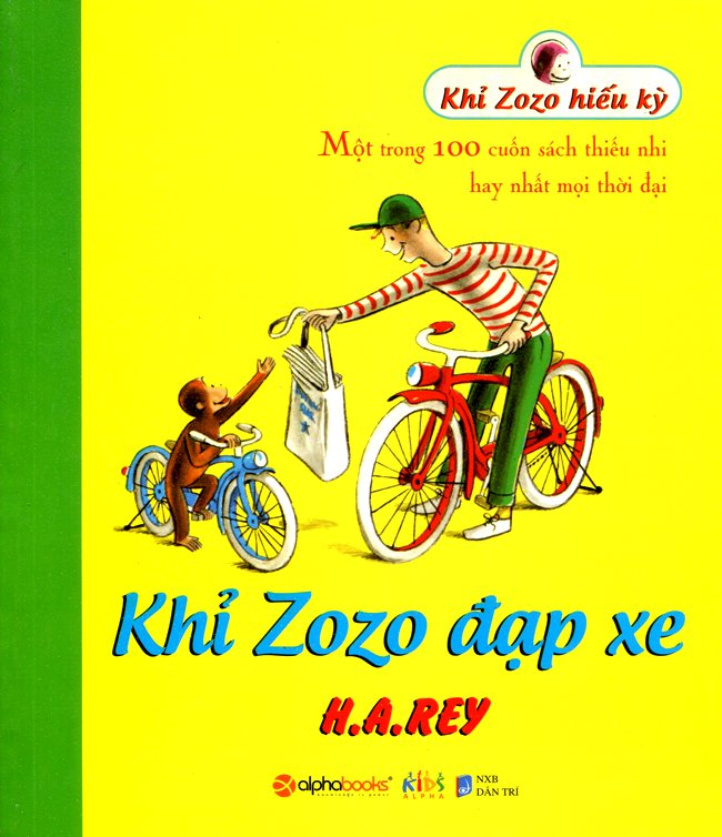 Khỉ Zozo Hiếu Kỳ - Khỉ Zozo Đạp Xe