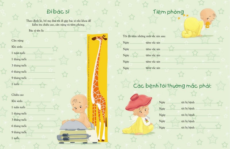 Khi Tôi Còn Bé - Nhật Ký Của Mẹ Và Bé