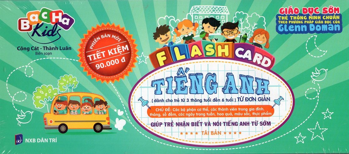 Flash Card Tiếng Anh - Từ Đơn Giản (Tái Bản)