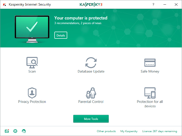 Kaspersky Internet Security Cho 1 Máy Tính - KIS1U - Hàng chính hãng