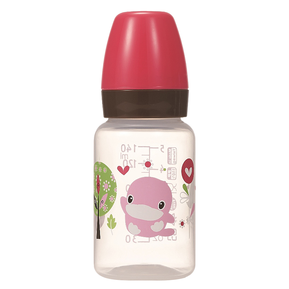 Bình Sữa Nhựa PP Cổ Nhỏ KuKu KU5927A - Hồng