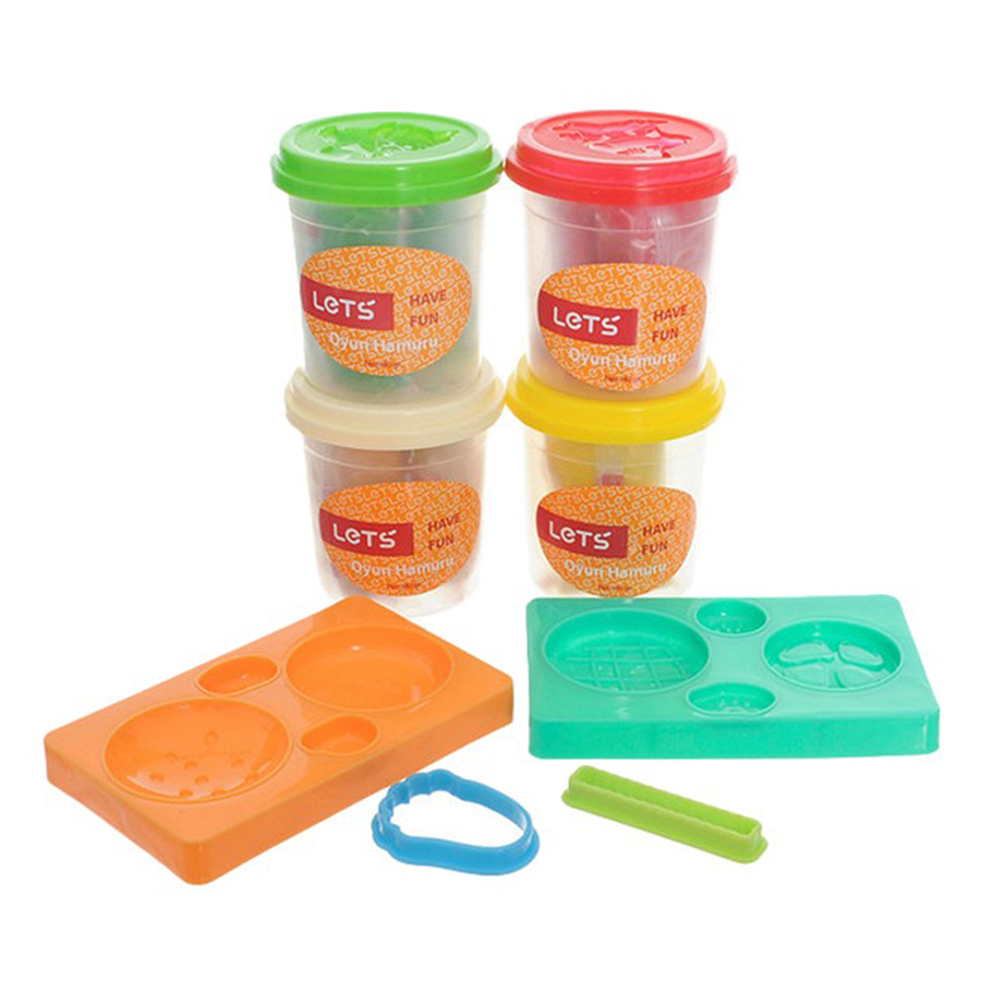 Bột nặn làm bánh hamburger LET'S L-8470
