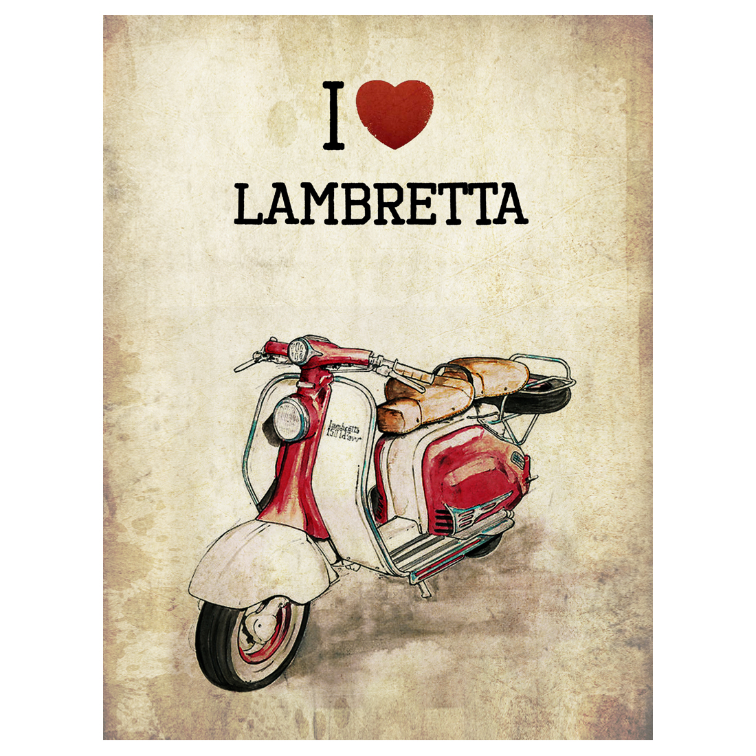 Sổ Tay Xe Cổ - I Love Lambretta