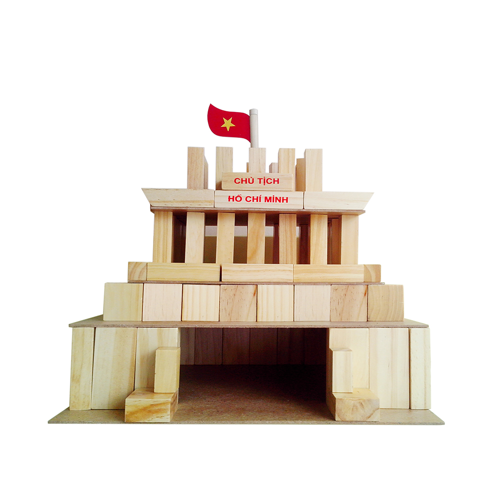 Bộ xếp hình lăng Bác Edugames GA569