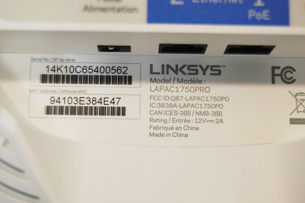 Bộ phát wifi Wireless Access Point Linksys LAPAC1750PRO