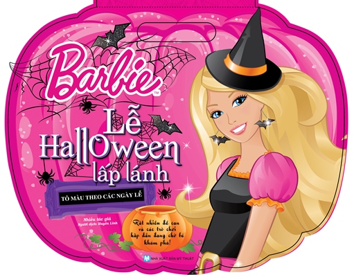 Tô Màu Theo Các Ngày Lễ Barbie - Lễ Haloween Lấp Lánh