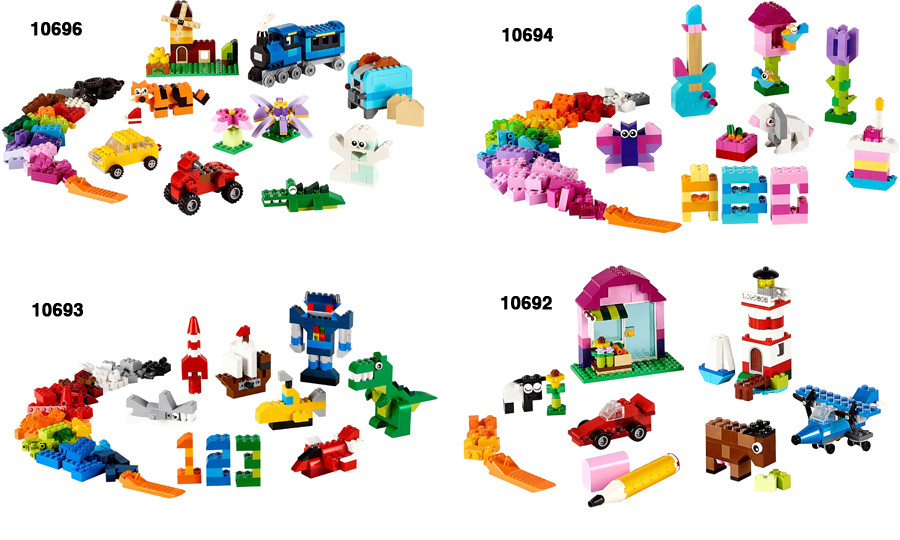 Mô Hình LEGO Classic 10696 Thùng Gạch Sáng Tạo