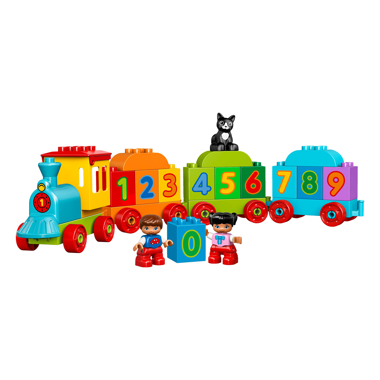 Mô Hình Lego Duplo - Tàu Lửa Học Số Mới 10847