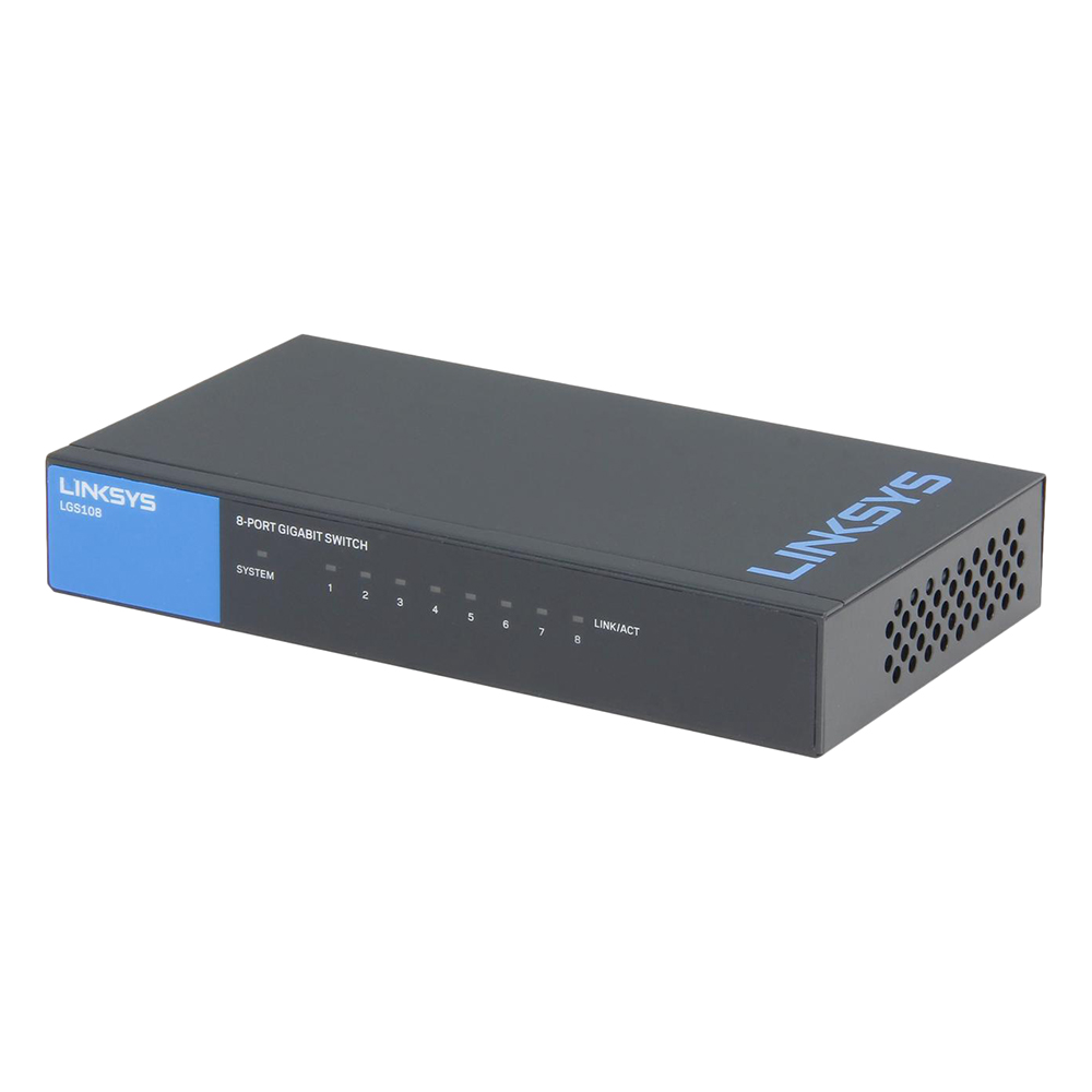 Linksys LGS108 - Unmanaged Switch - Hàng Chính Hãng