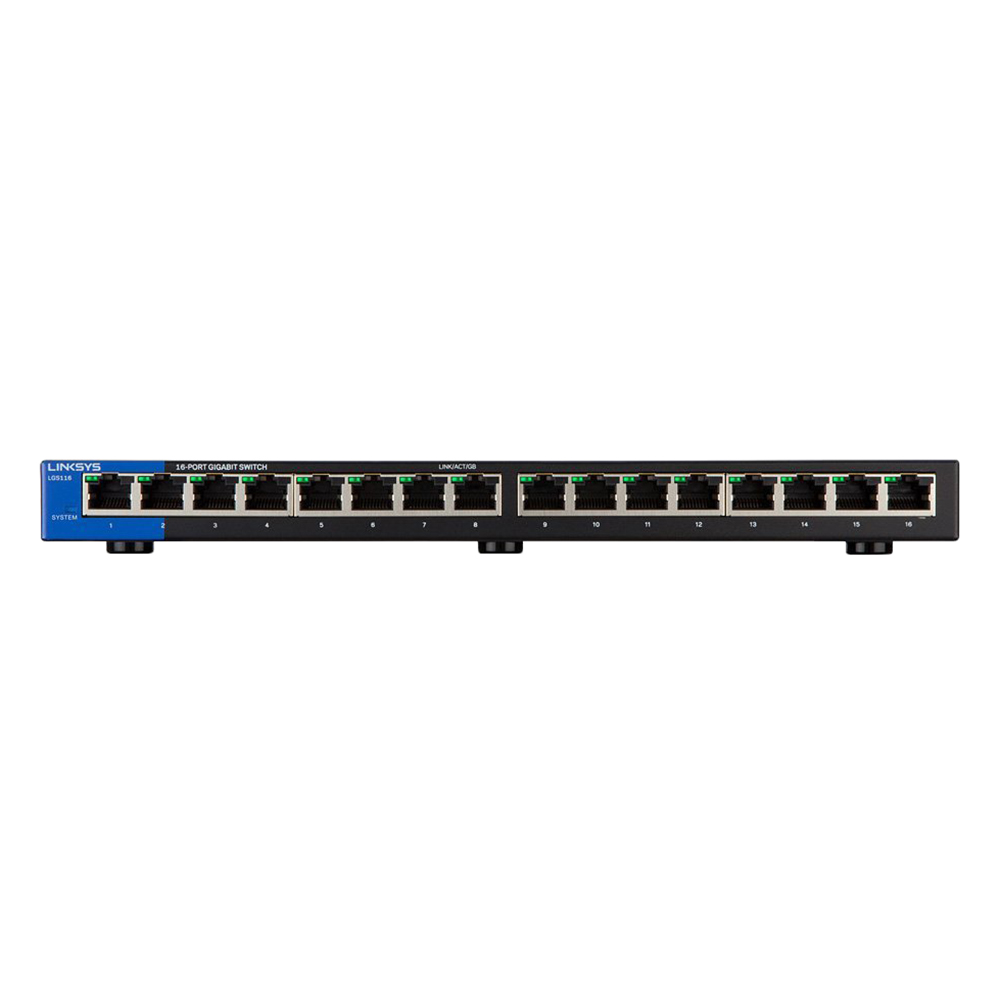 Linksys LGS116 - Unmanaged Switch - Hàng Chính Hãng