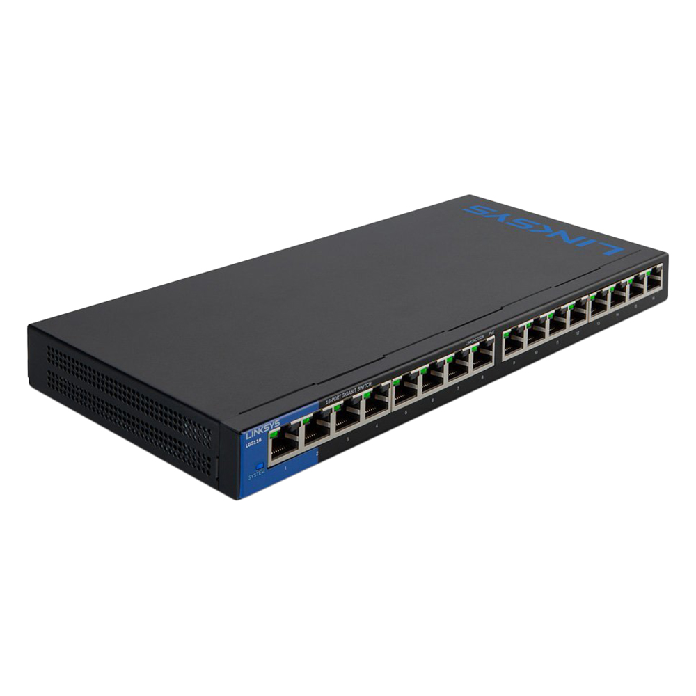 Linksys LGS116 - Unmanaged Switch - Hàng Chính Hãng