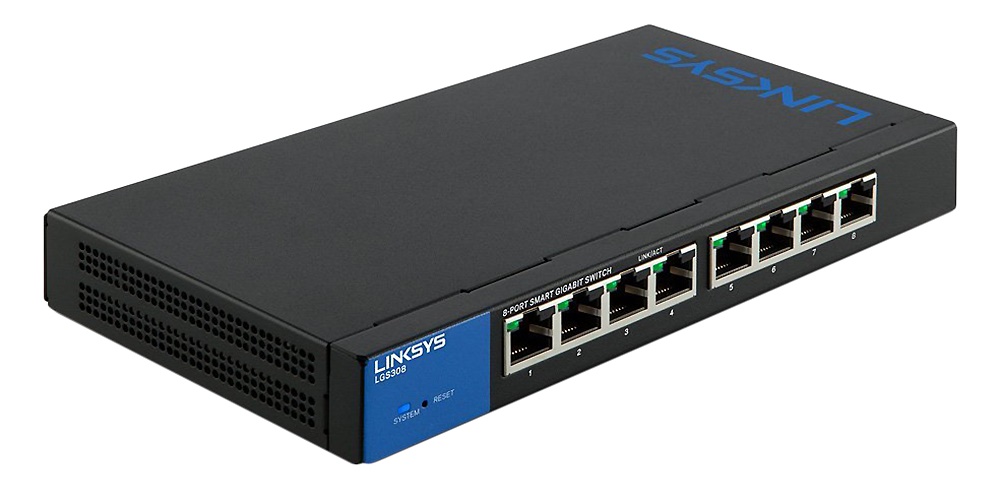 Linksys LGS308 - Smart Gigabit - Hàng Chính Hãng